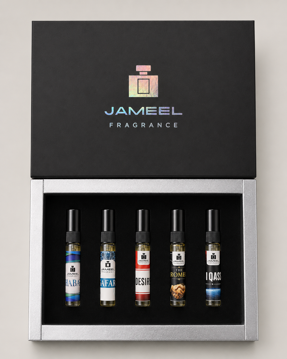 Jameel Fragrance Tester Box - (5 Fragrances)